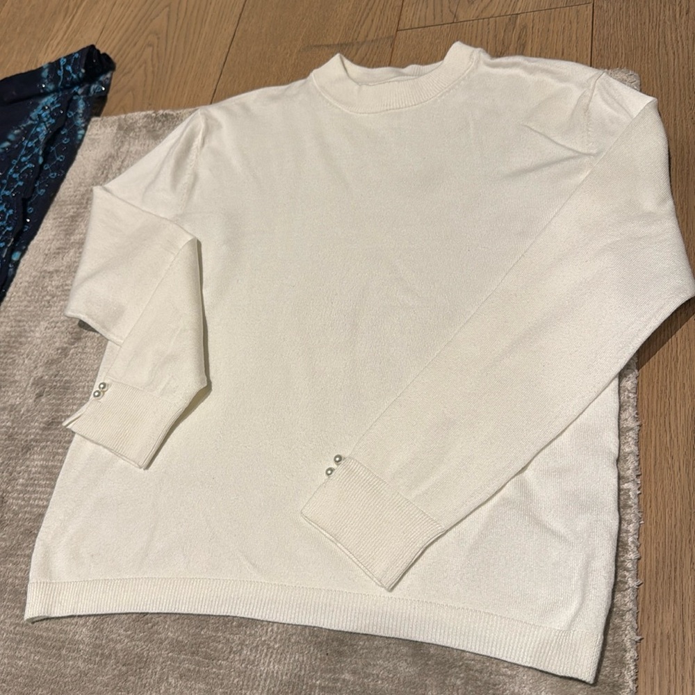 Zara Girls White Sweater